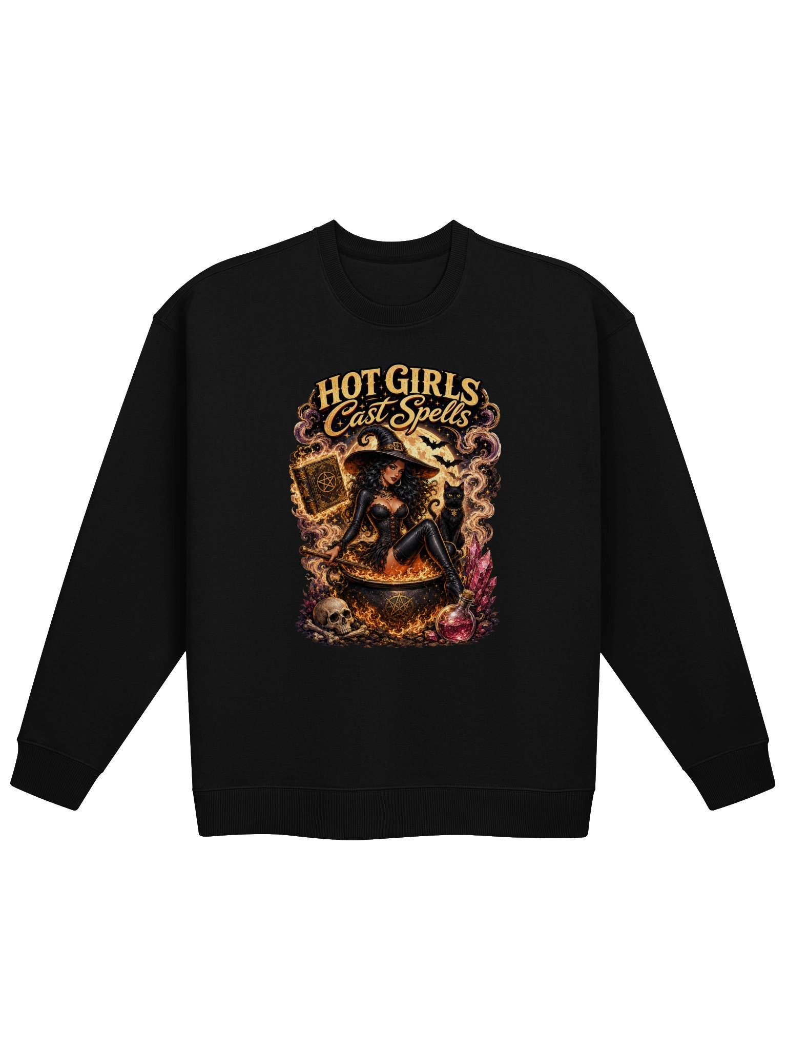 Charmed Oversized Crewneck Sweater product image (1)