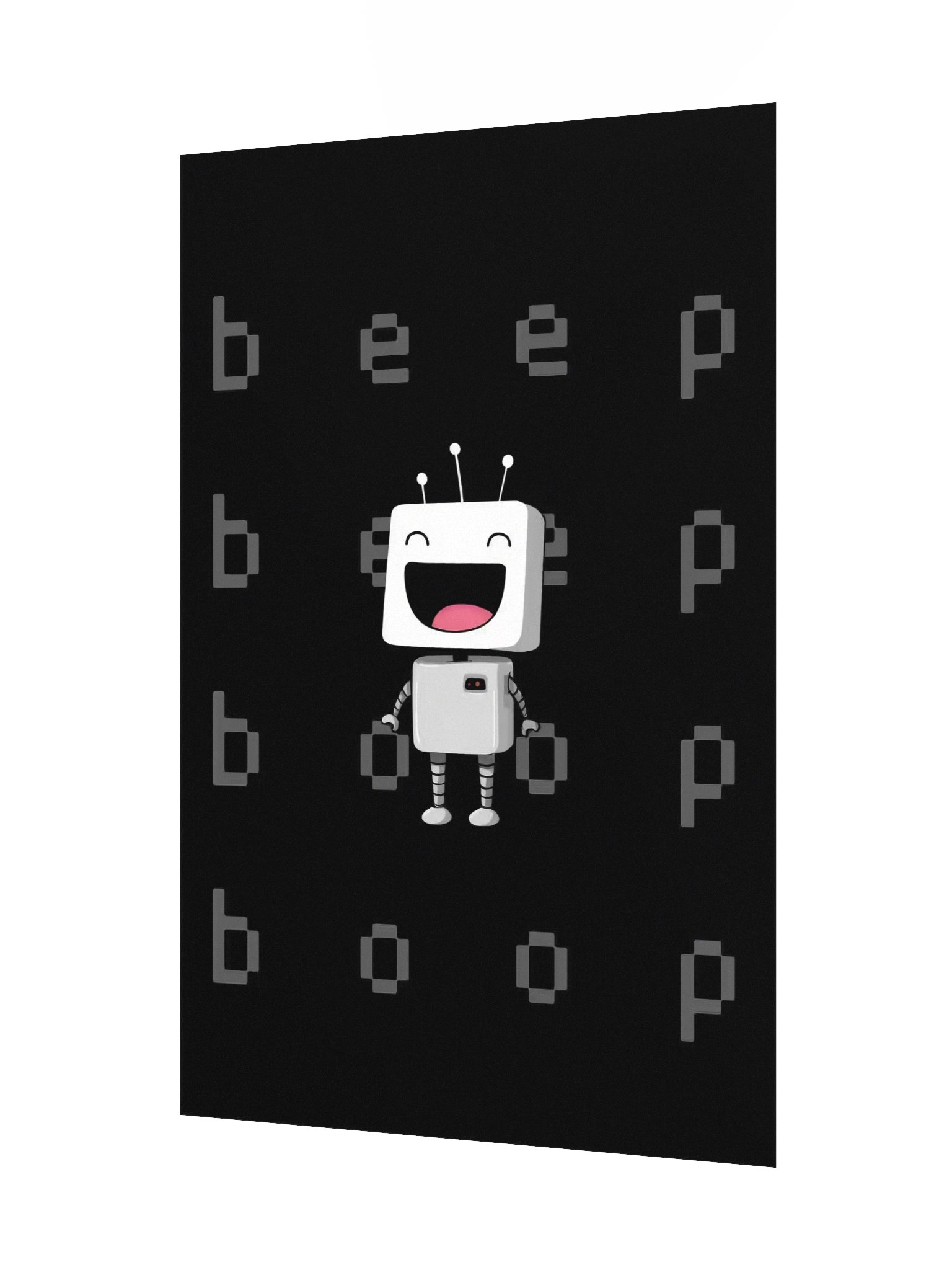 beep beep boop boop - Kids Poster product image (3)