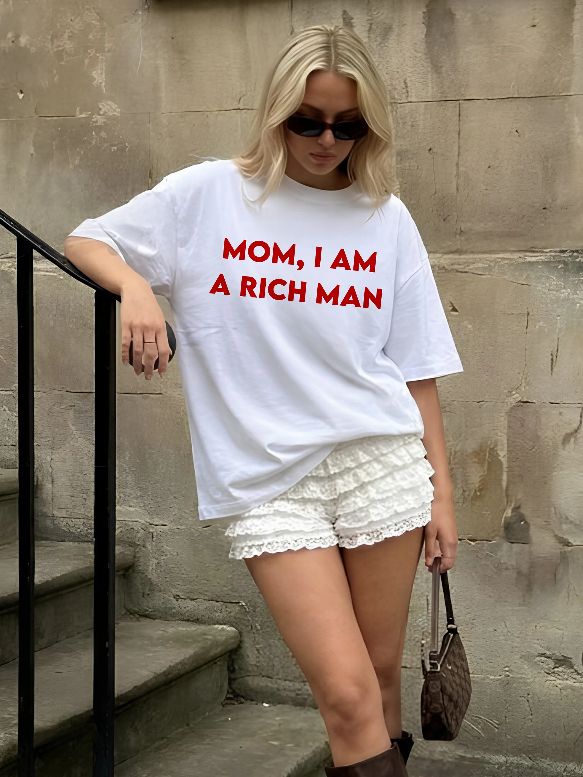 Mom I Am A Rich Man T-shirt product image (1)