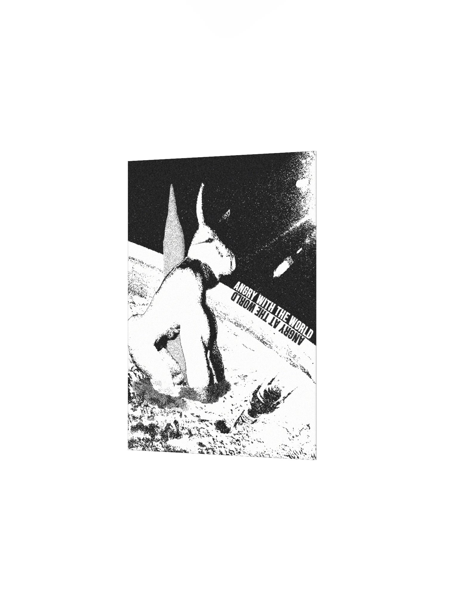 ANGER IS ALL - b&w poster product image (2)