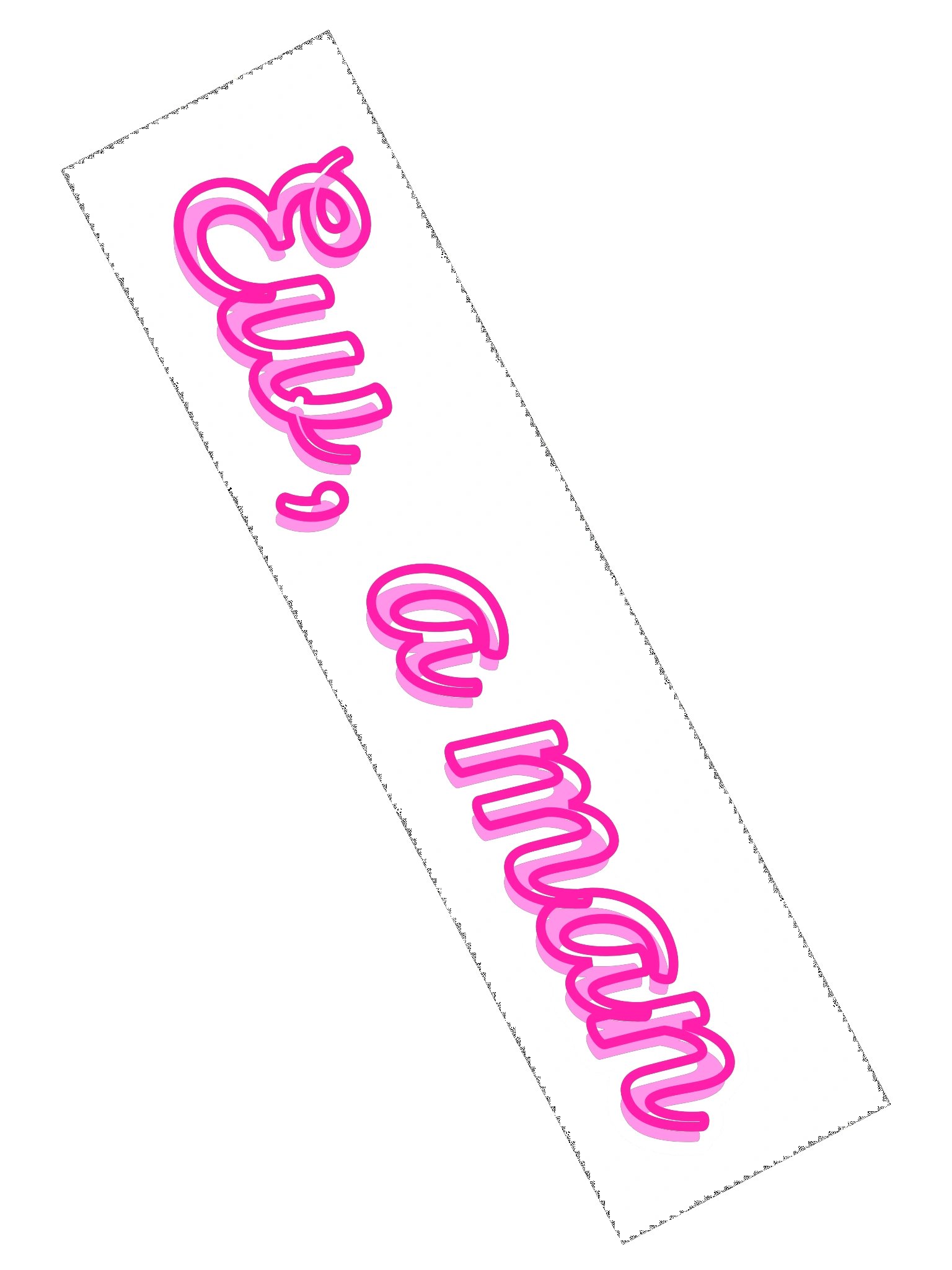 "Ew, a man" sticker product image (2)