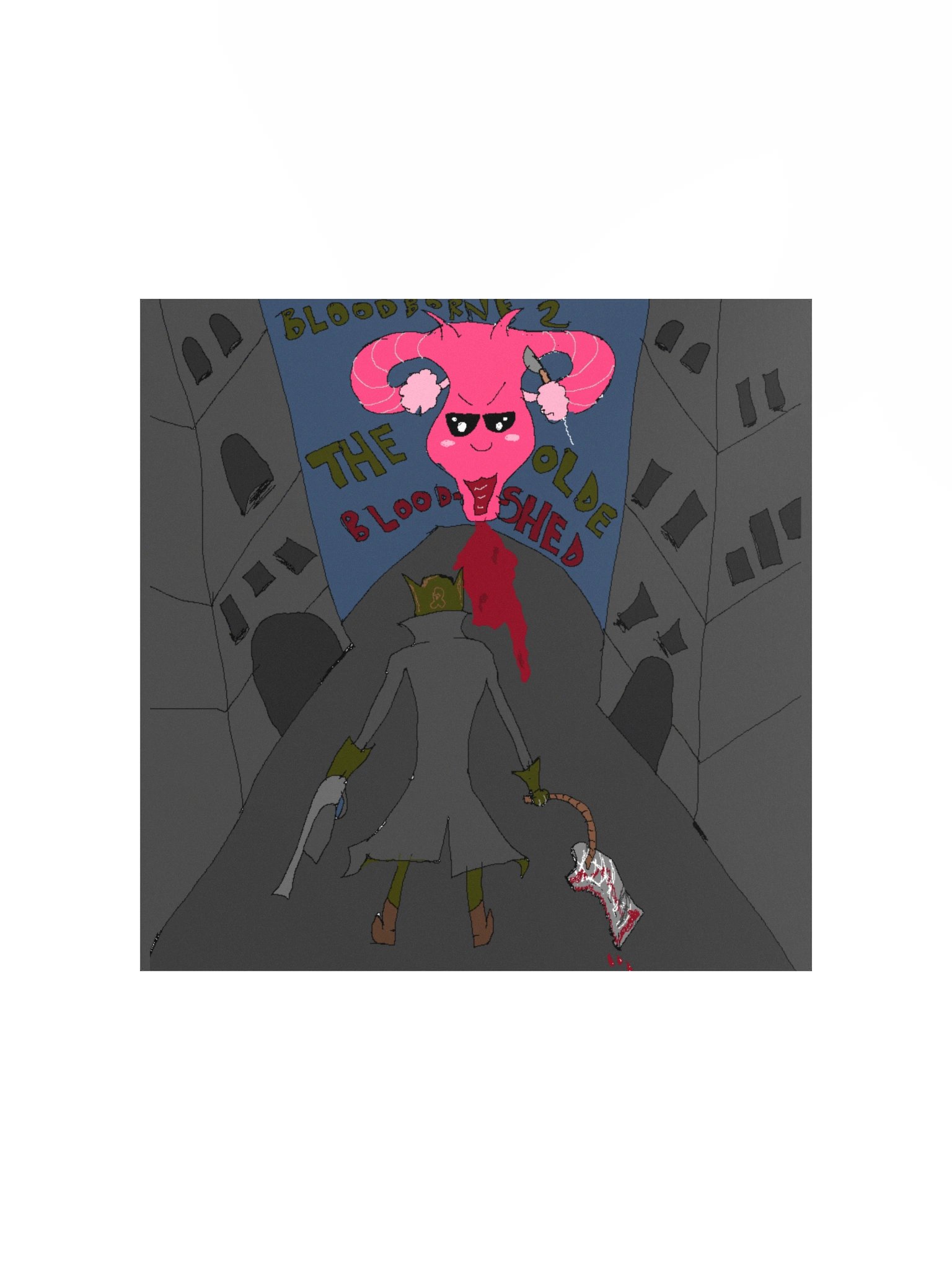 Bloodborne 2: The Olde Bloodshed - Original MSpaint Art product image (1)