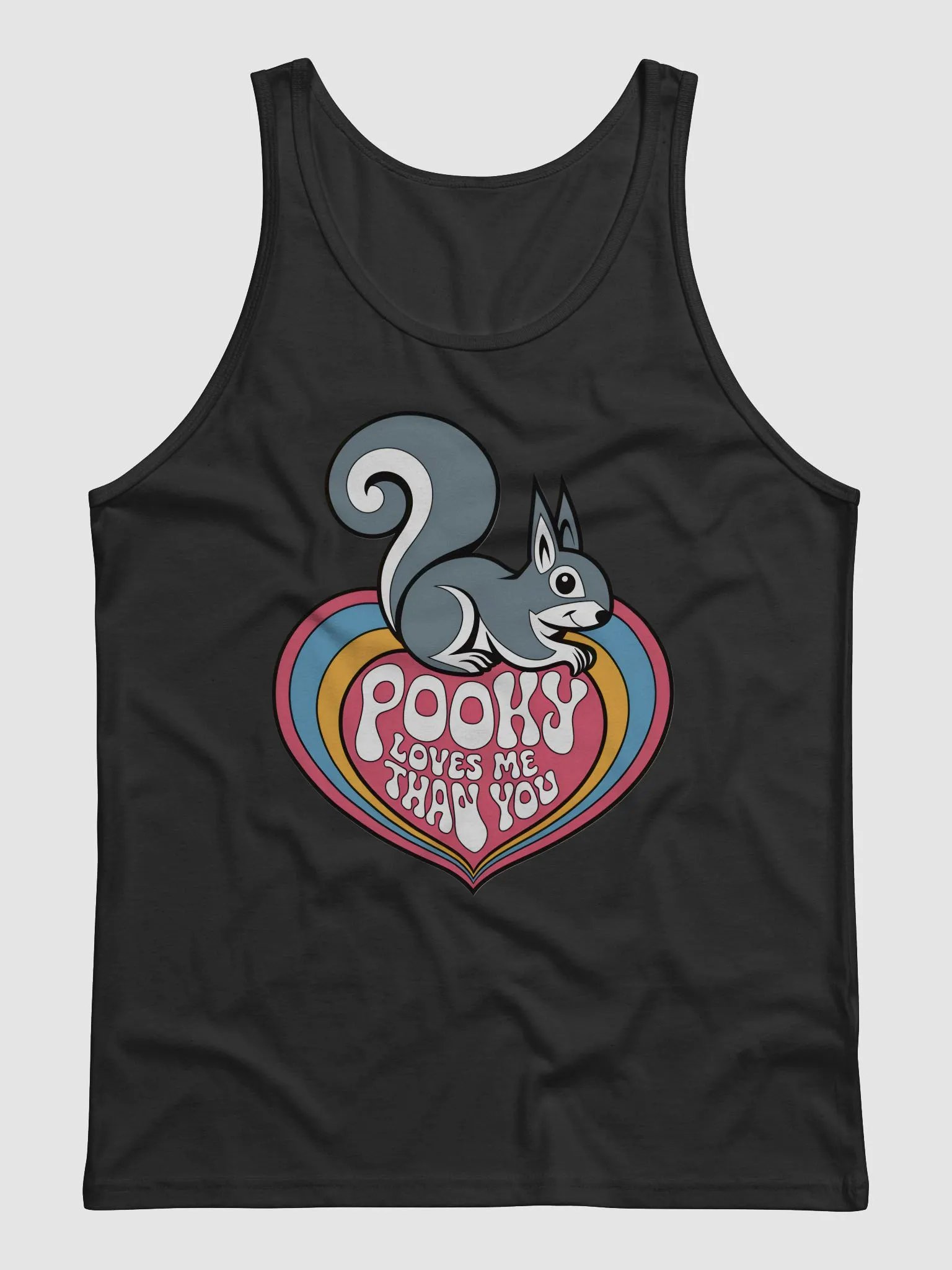 Psychedelic Love Squirrel Tank product image (1)