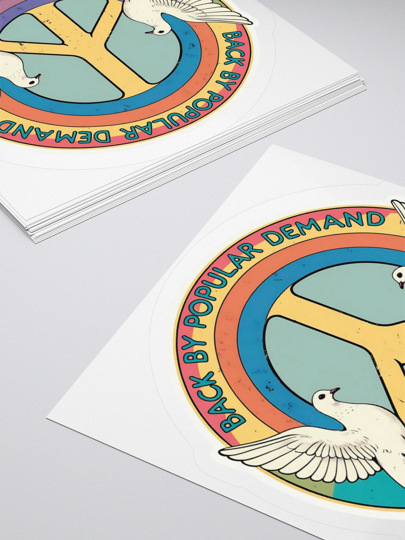 Peaceful Retro Vibes Sticker Set product image (12)