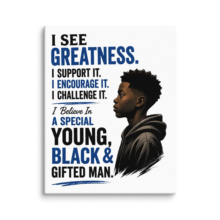 I See Greatness Motivational Canvas product image (2)