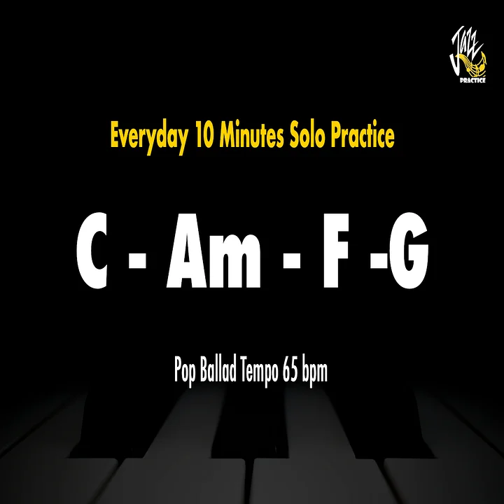 C Am F G (C Major Key) - Everyday 10 minutes Practice Backing Track product image (1)