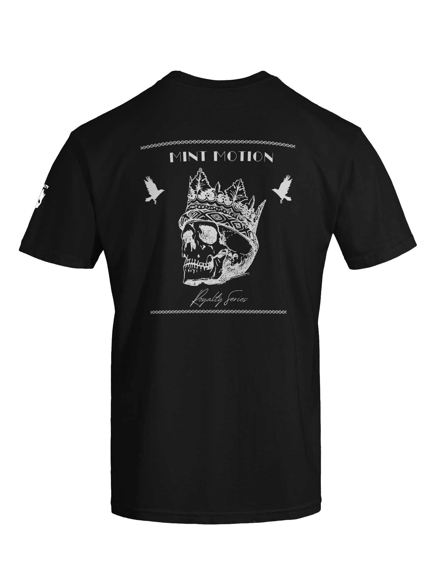 White Print Royalty Series Premium Cotten Tee product image (19)