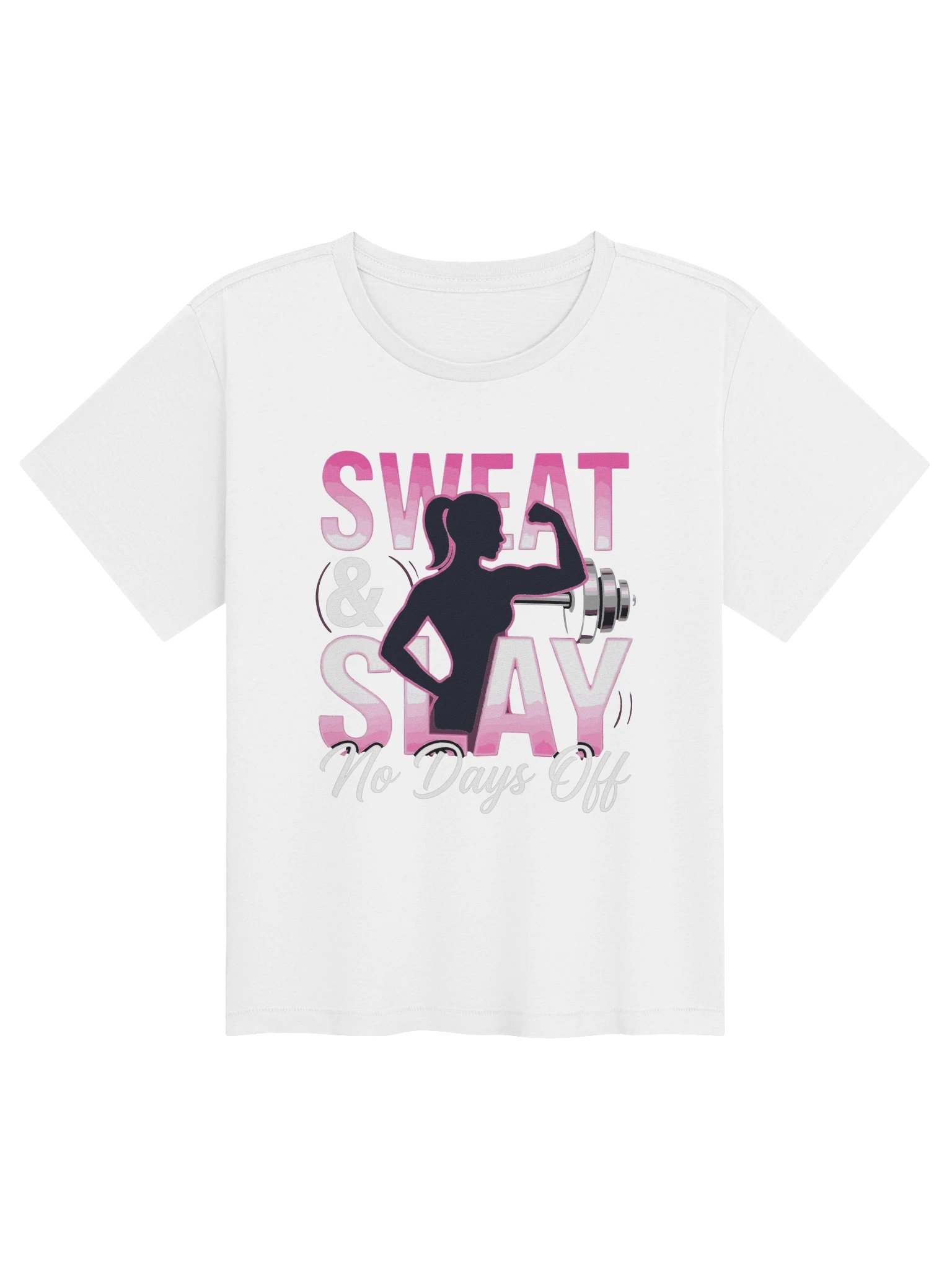 Sweat Stay — Women's High-Waisted Tee product image (1)