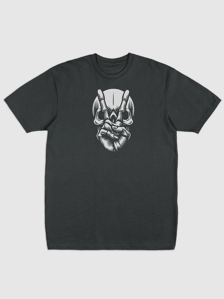 Soundwave Skull Men's Tee | AI Design peace skull image product image (2)