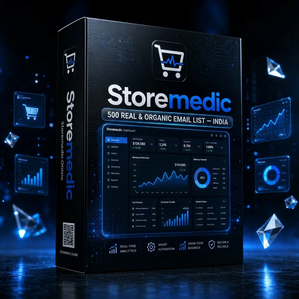500 Real & Organic Email List (India) product image (1)