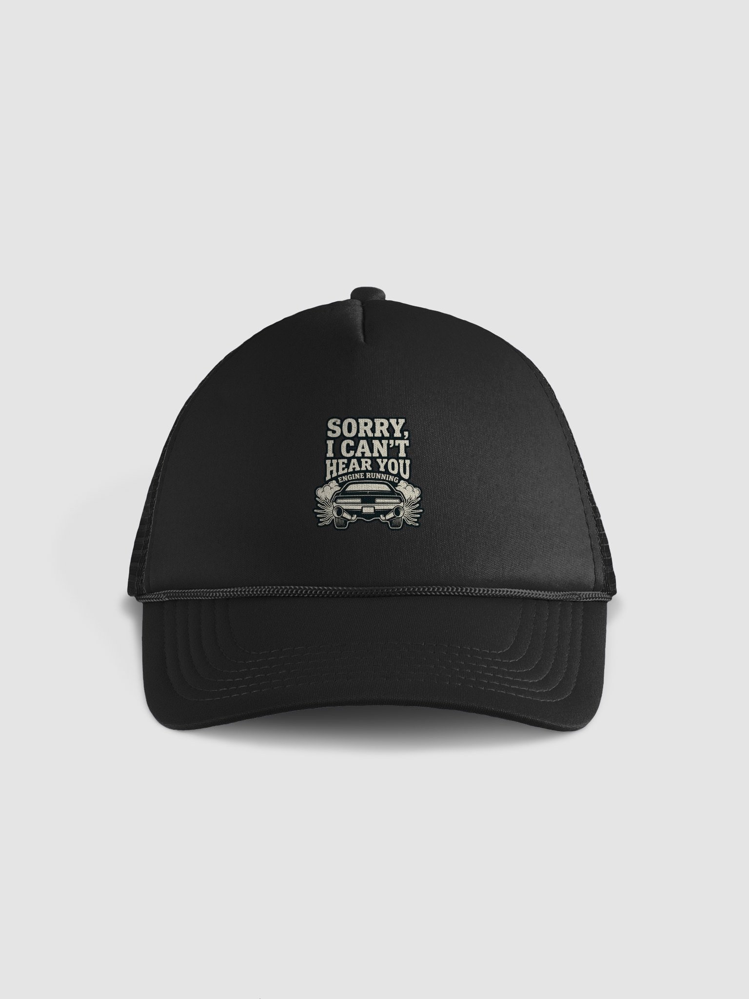 Engine Running Foam Trucker Hat product image (1)