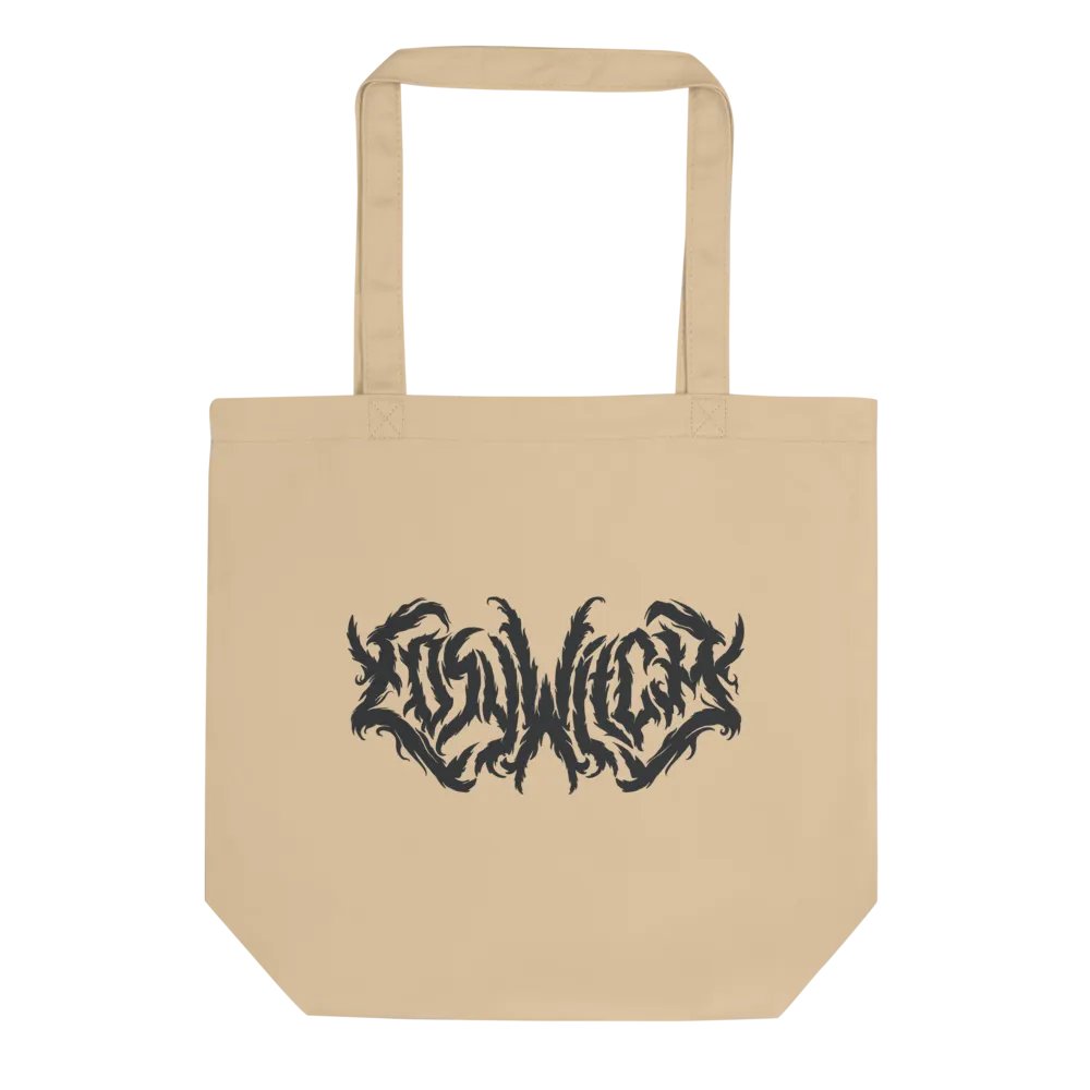 Cosy Black Metal Eco Cotton Tote Bag - Natural product image (1)