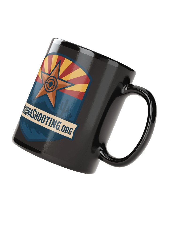 AZS Mug - Black (Dual Logo) product image (3)