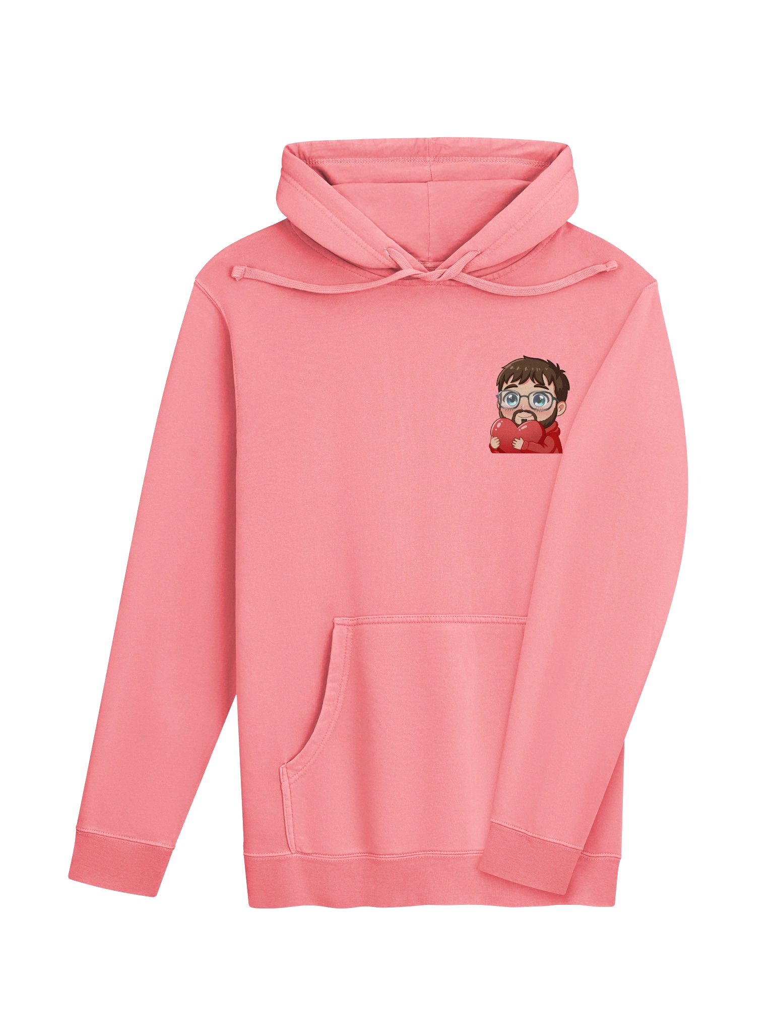 DitsnietJeff Love Emote | Independent Trading Co. Pigment Dyed Hoodie product image (29)