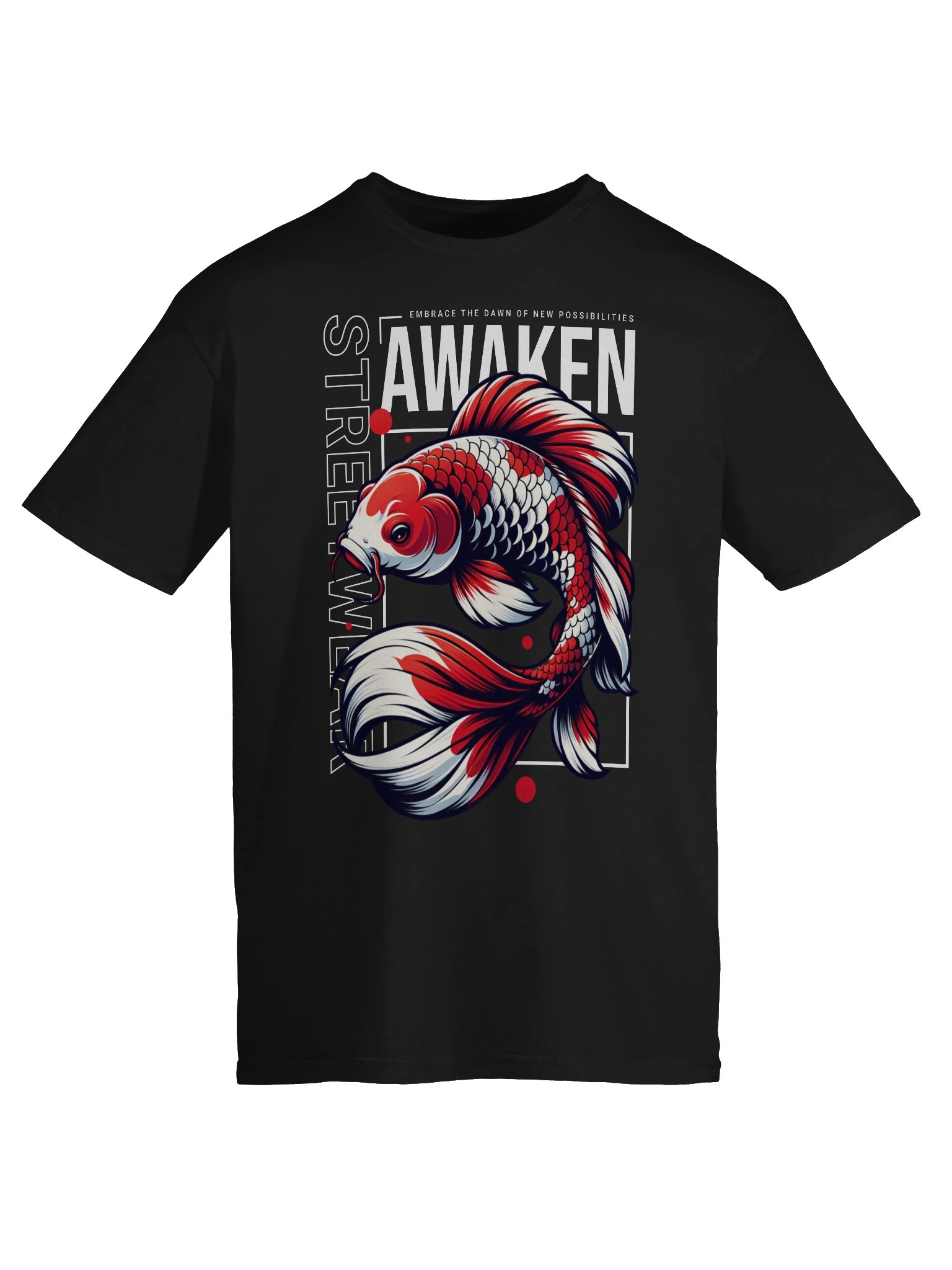 Koi Awaken Streetwear T-Shirt - Gildan Softstyle product image (6)