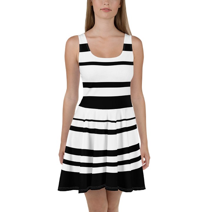 Black & White Stripe All-Over Dress product image (1)