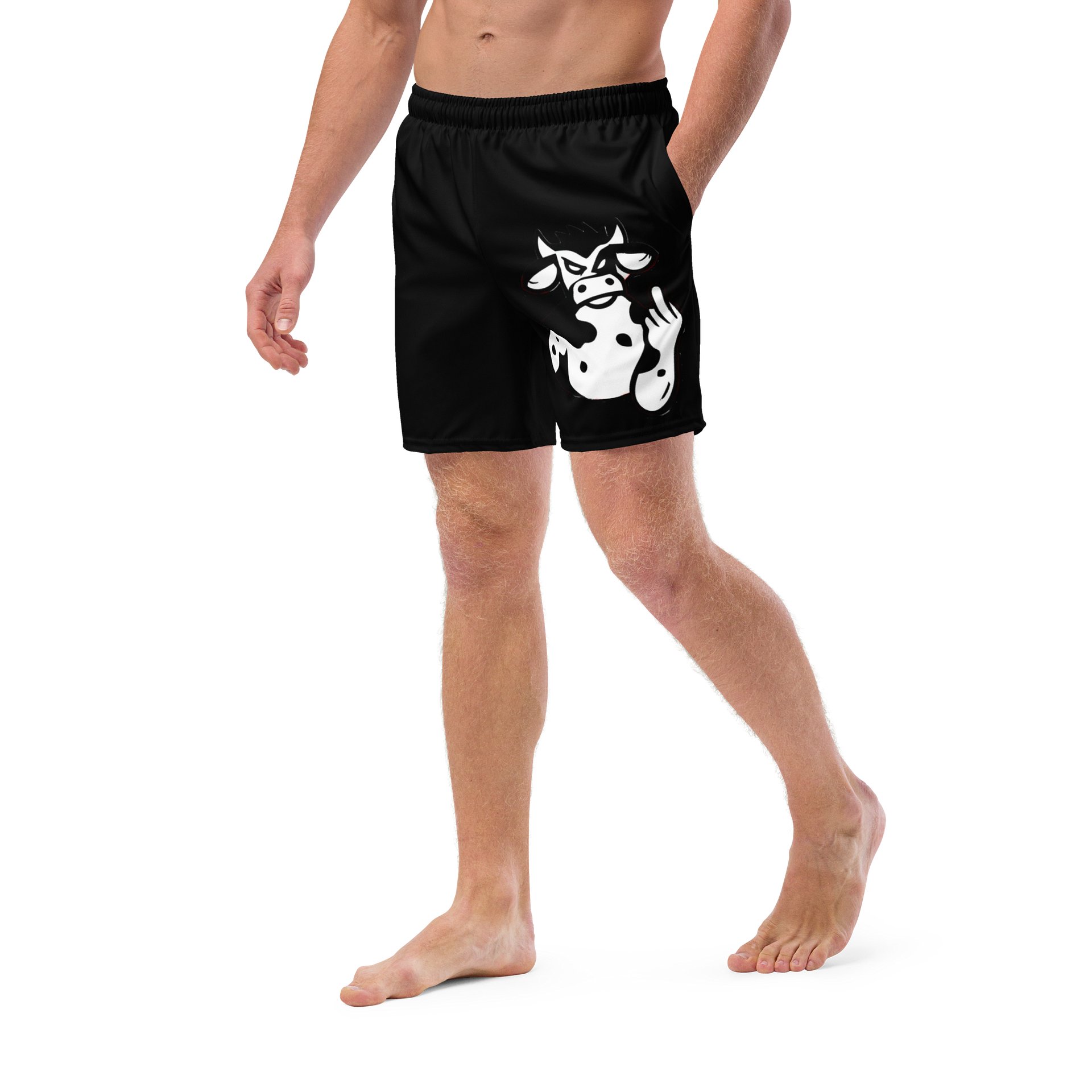 Sunny Faces All-Over Swim Trunks product image (5)