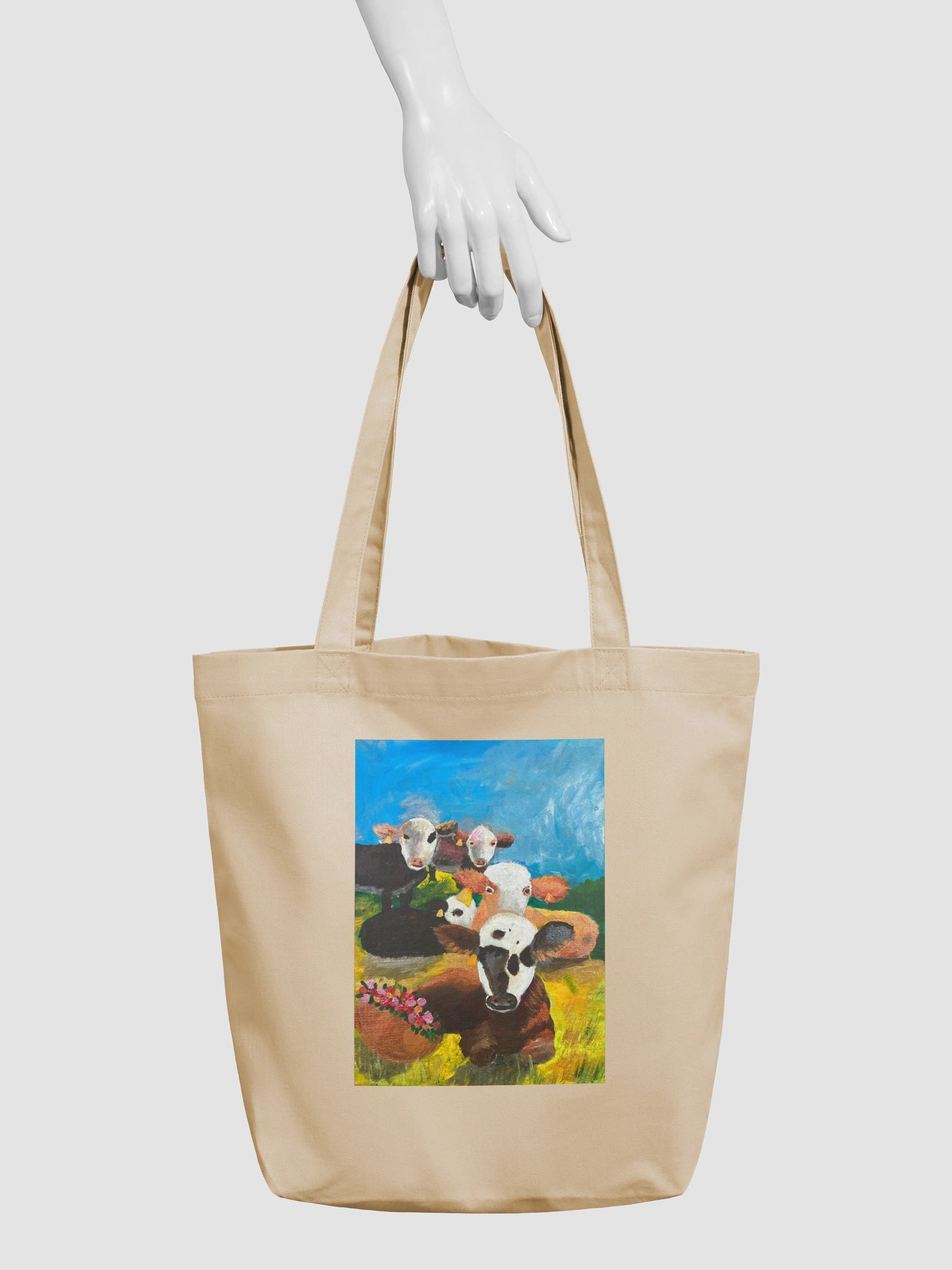 Curious Cows — Eco Tote product image (3)