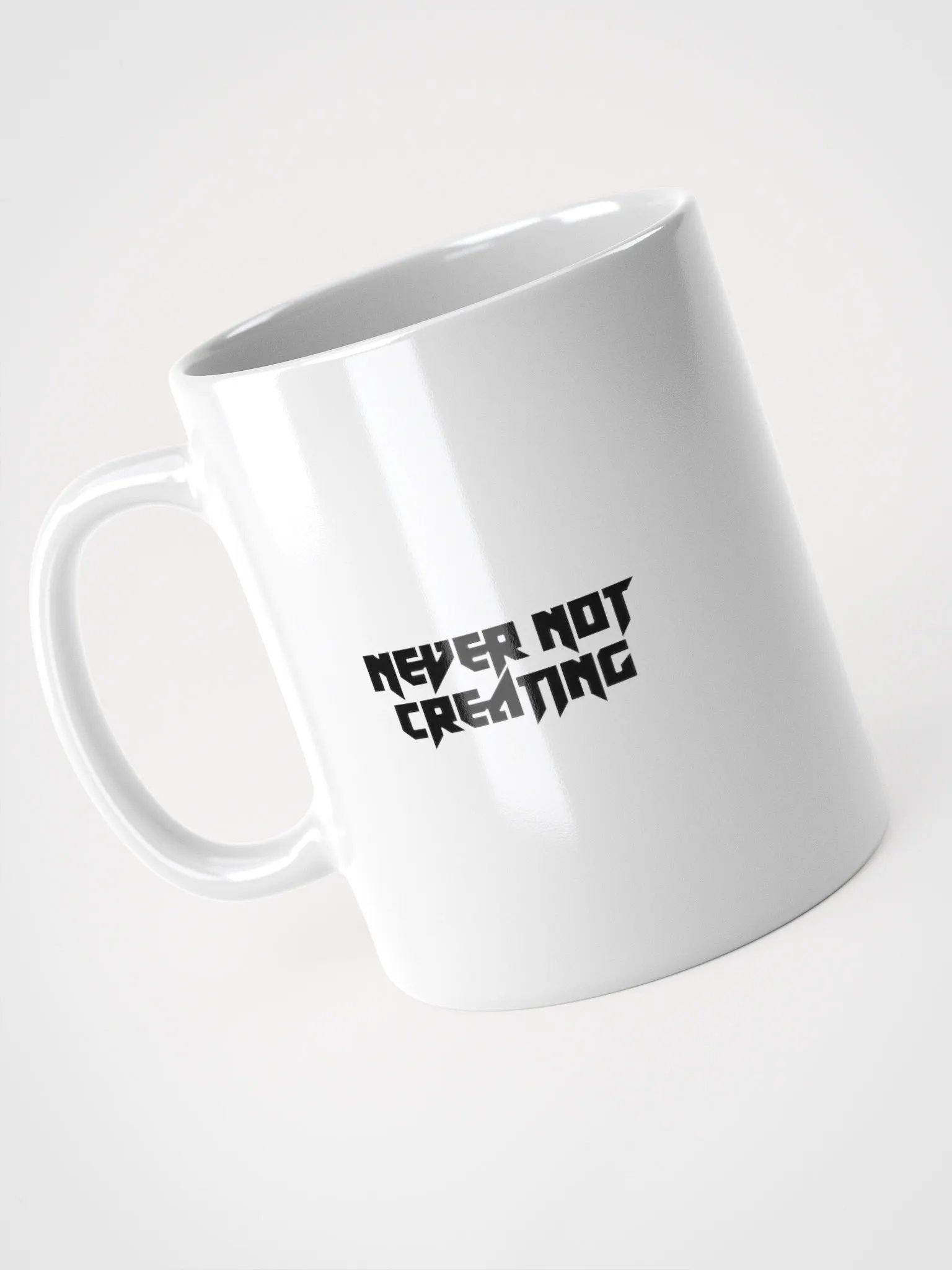 Never Not Creating Mug (White) product image (3)