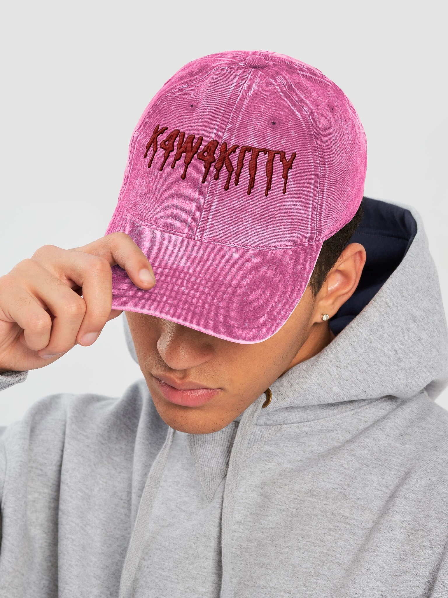 Embroidered K4W4KITTY Baseball Hat product image (21)