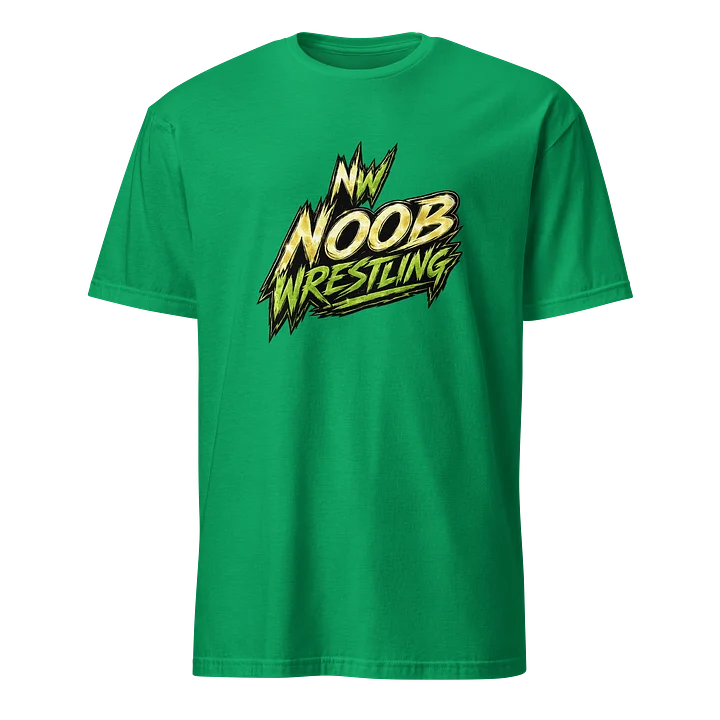 NOOB WRESTLING GREEN T-SHIRT product image (1)