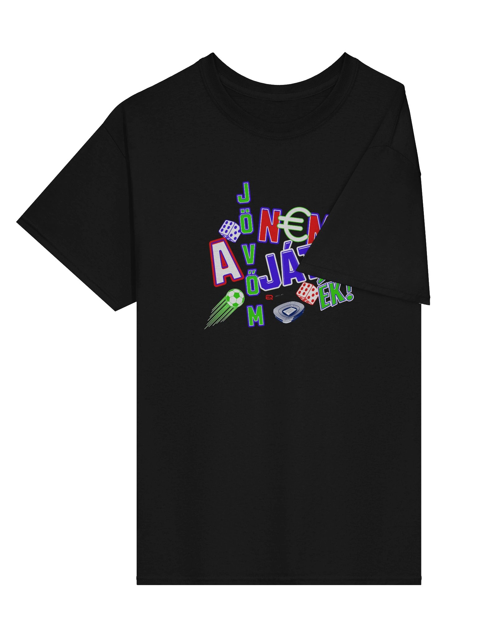 A jövőm nem játék! Unisex 100% Pamut Gildan Dizájn_EQALL.hu® Originals_Neon színek product image (5)