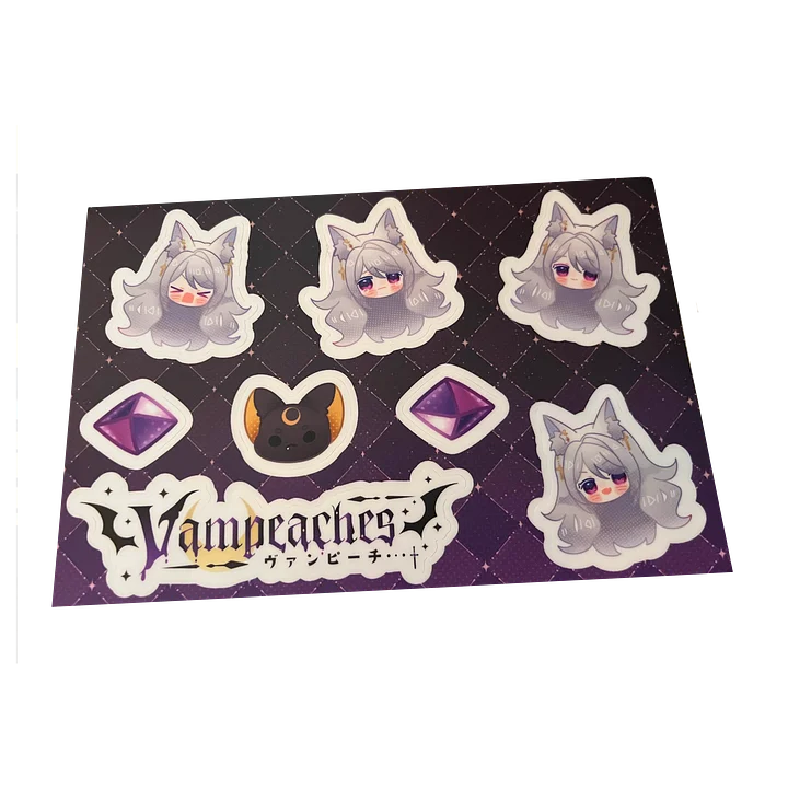 [Vampeaches Debut] Sticker Sheet product image (1)