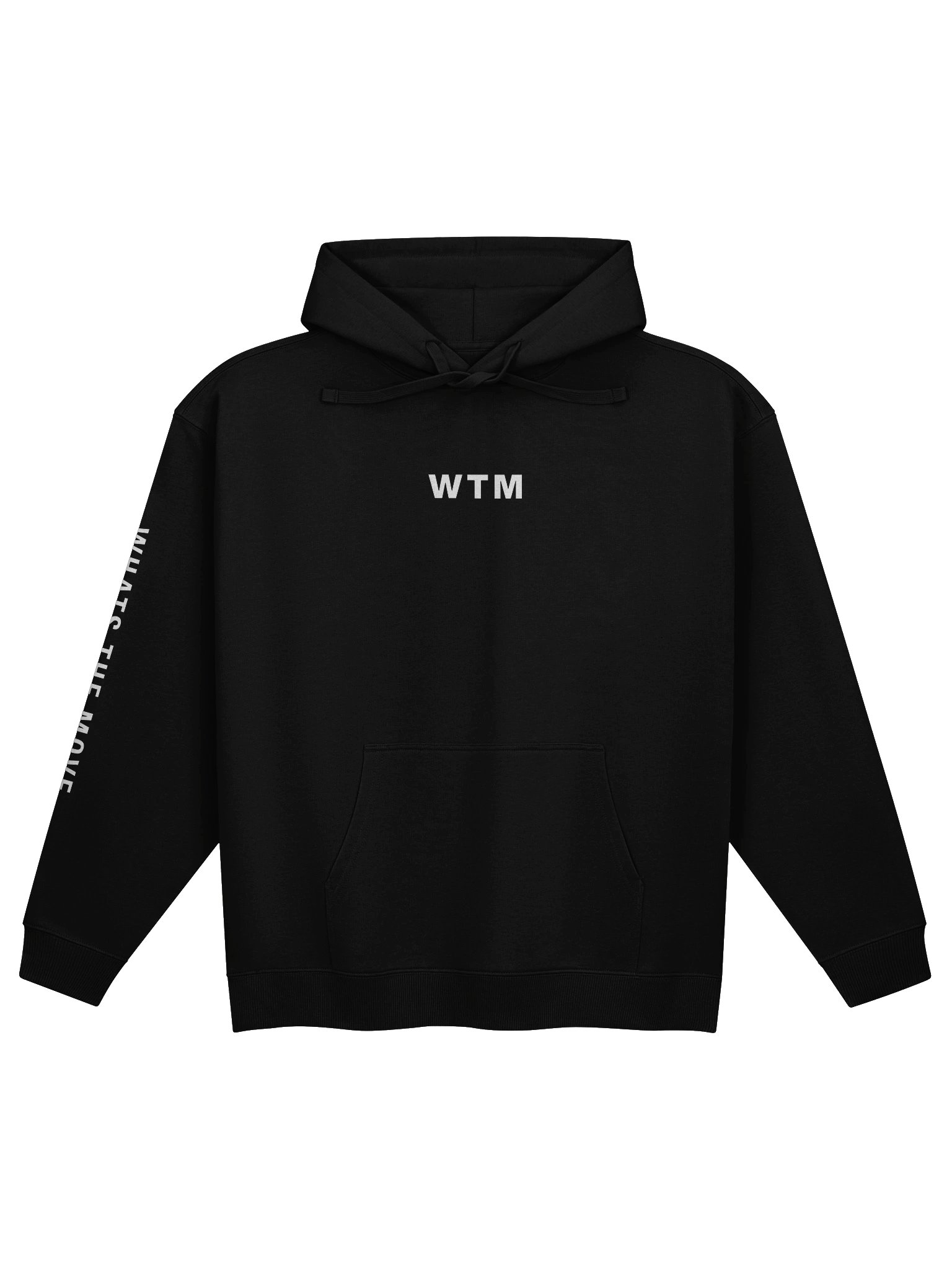 The Foundation Sleeve Hoodie - Black product image (1)