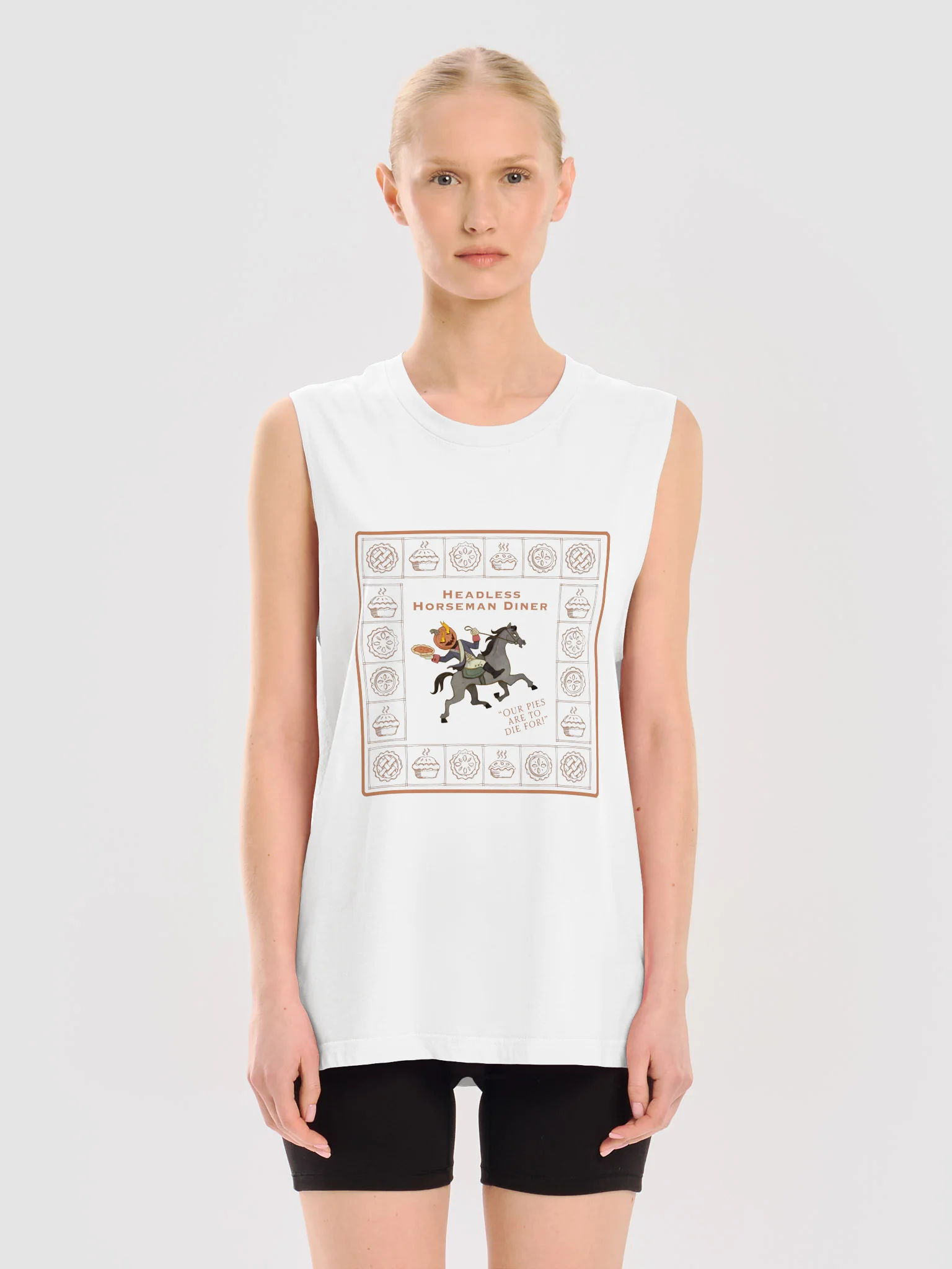 Headless Horseman Diner, So Many Pies Muscle Tank product image (3)