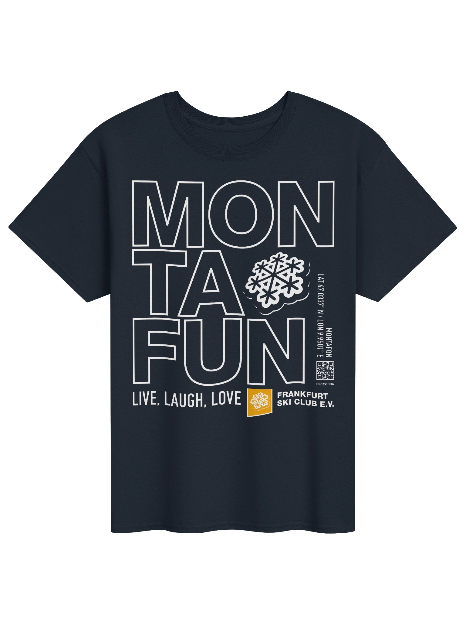 Monta(fun) Live, Laugh, Love (front print) product image (1)