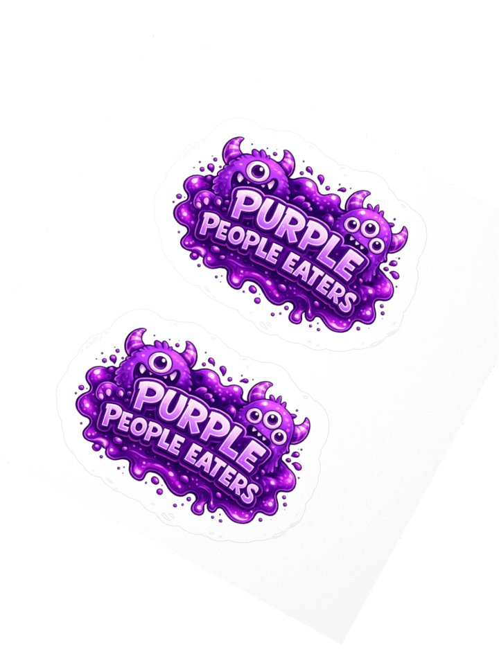 Purple People Eaters Sticker product image (2)