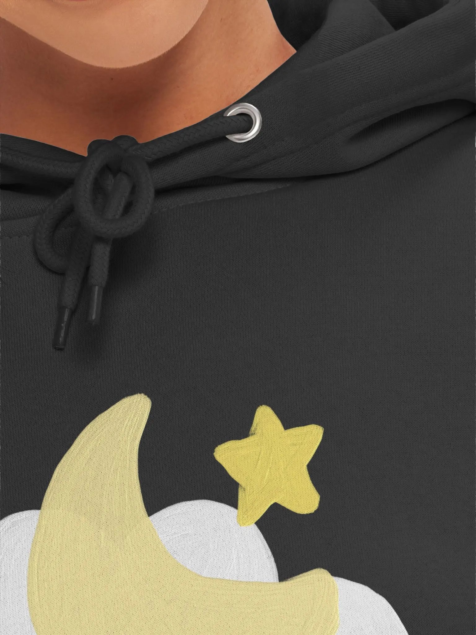 Moon's Cloud Illustrated Premium Hoodie product image (7)