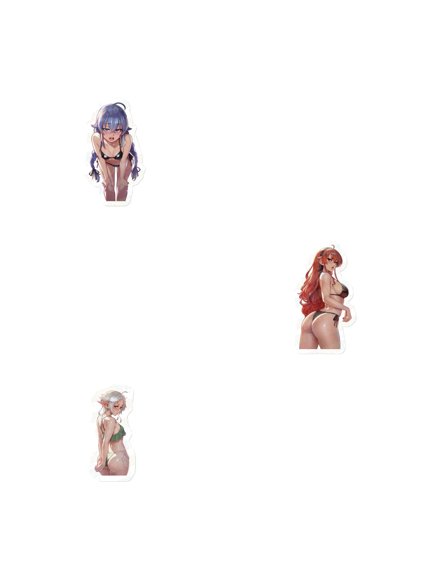 Waifu Bikini Magnet Bundle product image (1)