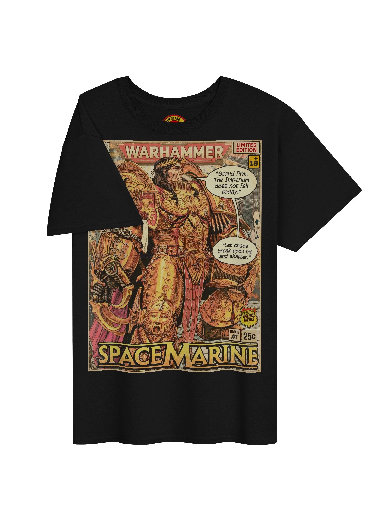 The Emperor of Mankind Comic Art T-Shirt product image (3)