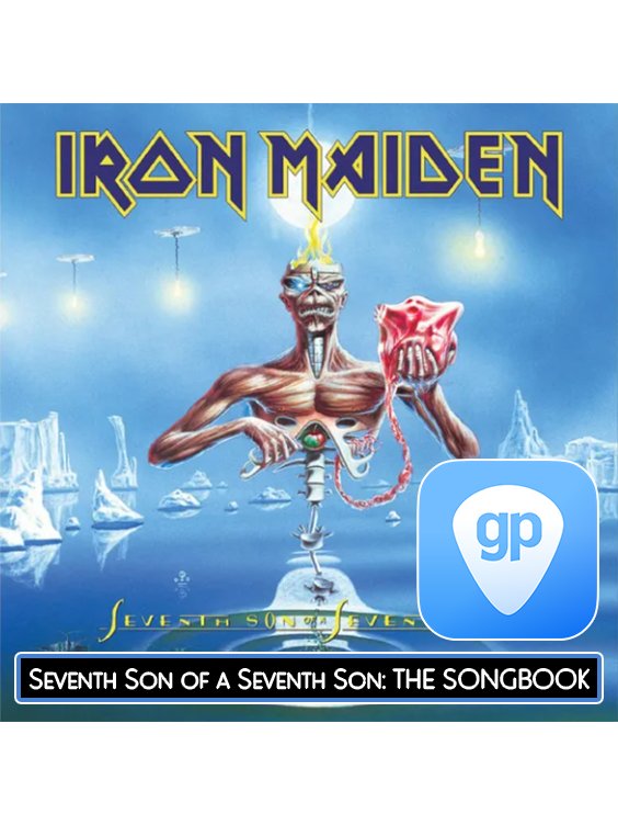 Seventh Son of a Seventh Son: The Songbook PDF TAB & Backing Track MP3 product image (1)
