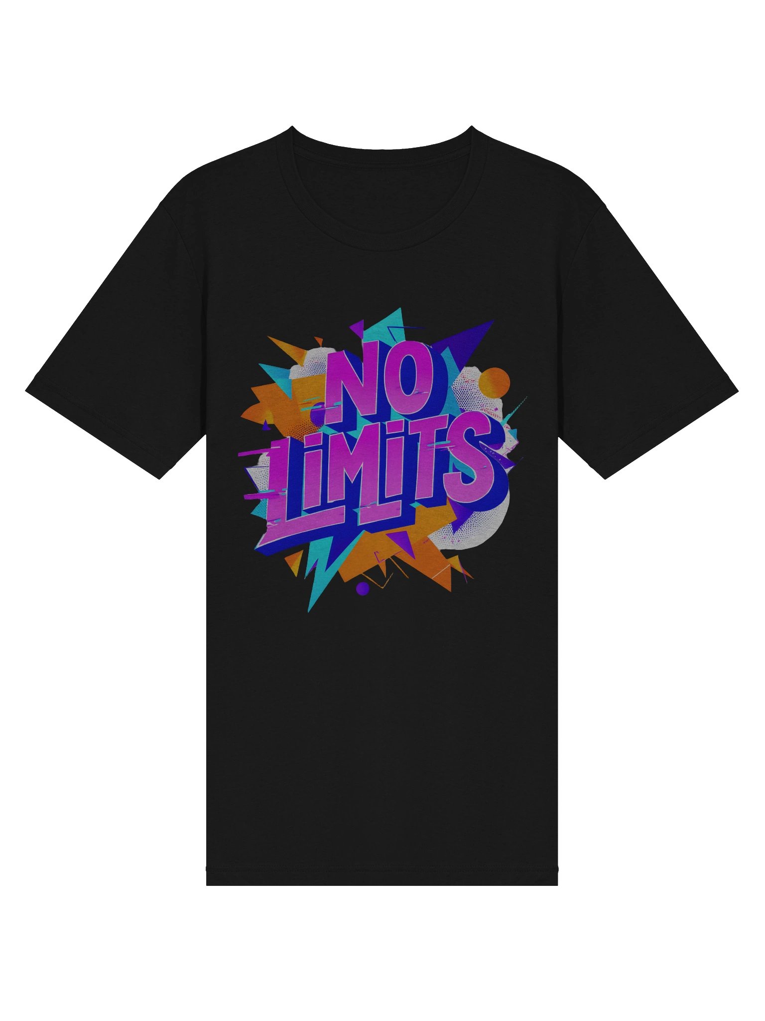 Limitless Vibes Tri-Blend Tee – No Limits Graphic Shirt for Men & Women product image (3)