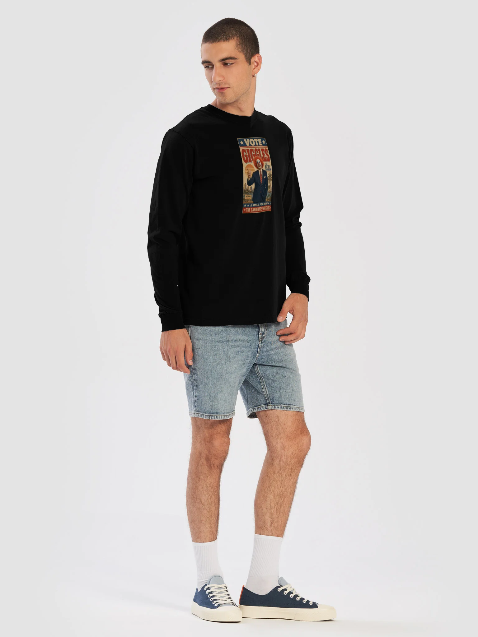 Vote Giggles Long Sleeve T-Shirt product image (15)