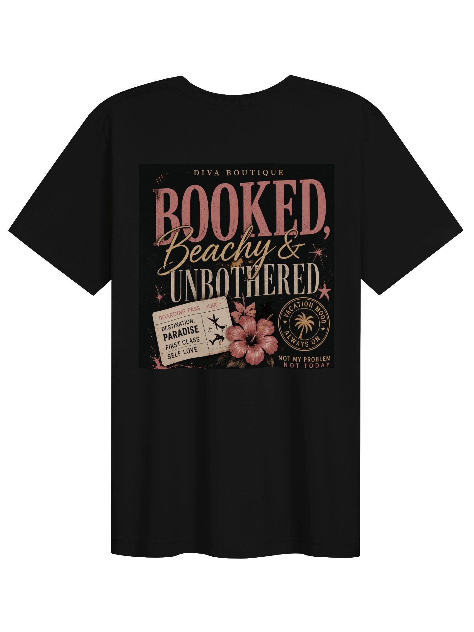 Booked, Beachy & Unbothered Tee product image (5)