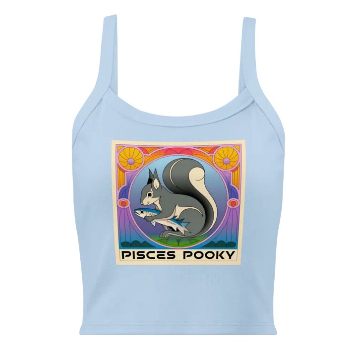 PISCES POOKY Squirrel Tank Top product image (1)