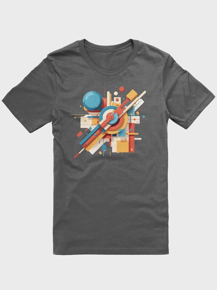 Vibrant Geometric Fusion T-Shirt product image (1)