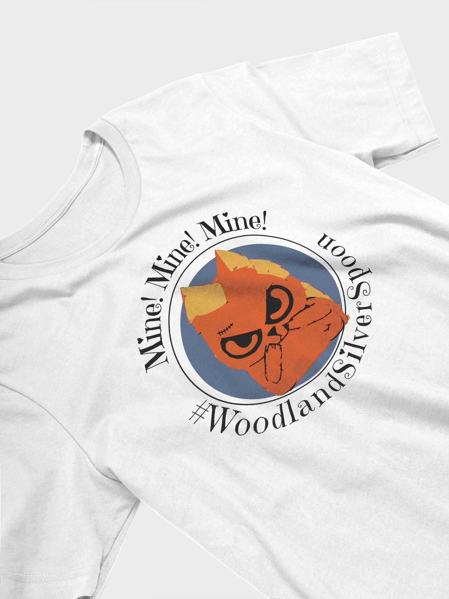 Root Marquis de Cat Shirt for Board Gamers, Mine Mine Mine Woodland Silver Spoon White *unofficial product image (4)
