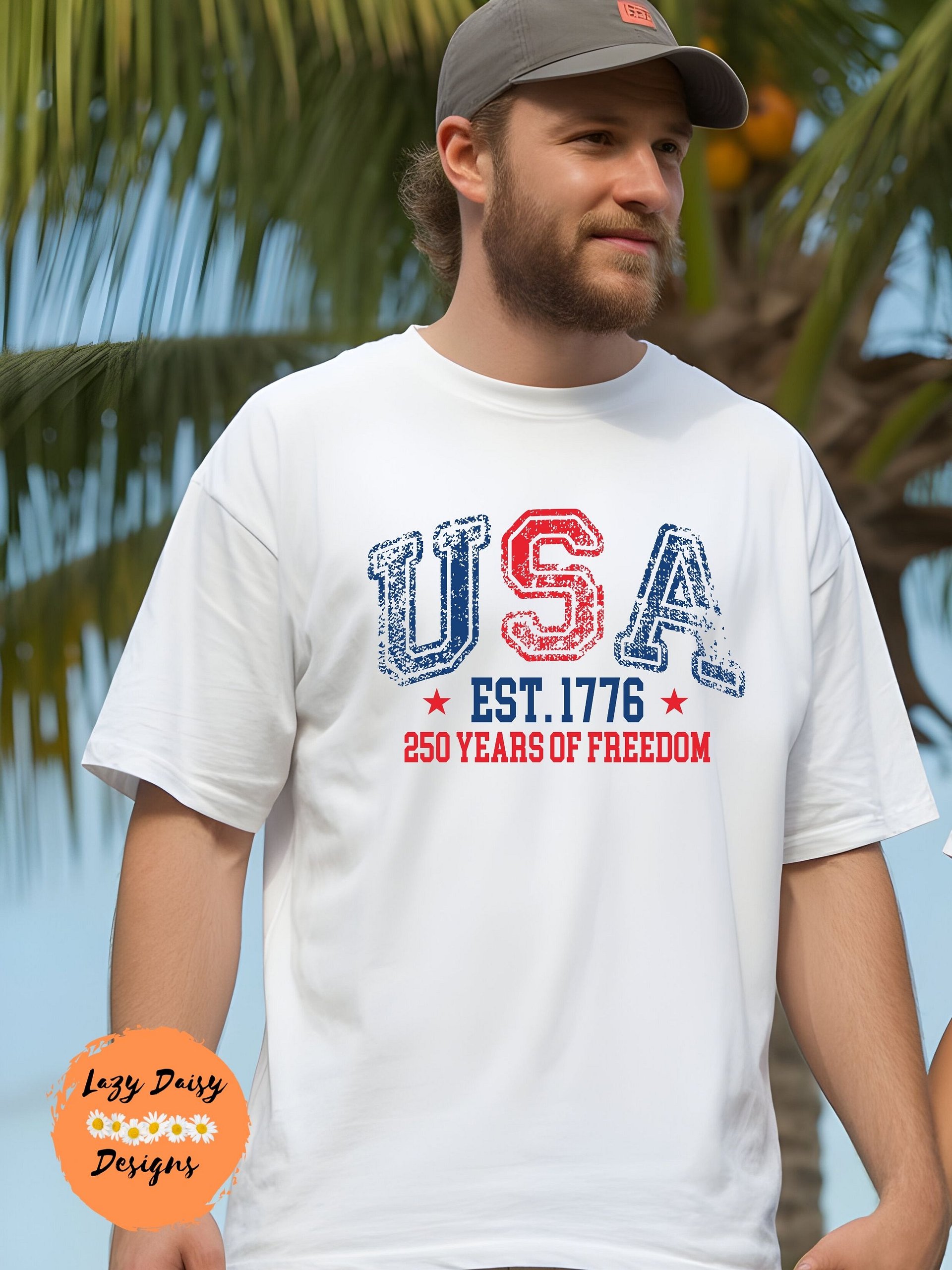Patriotic USA 250th Anniversary Tee product image (1)