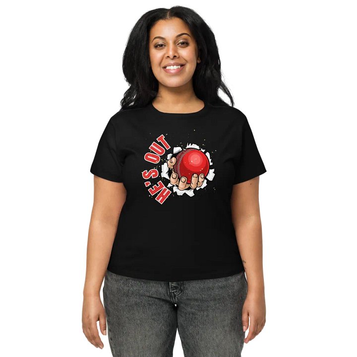 He's Out Cricket Tee product image (7)