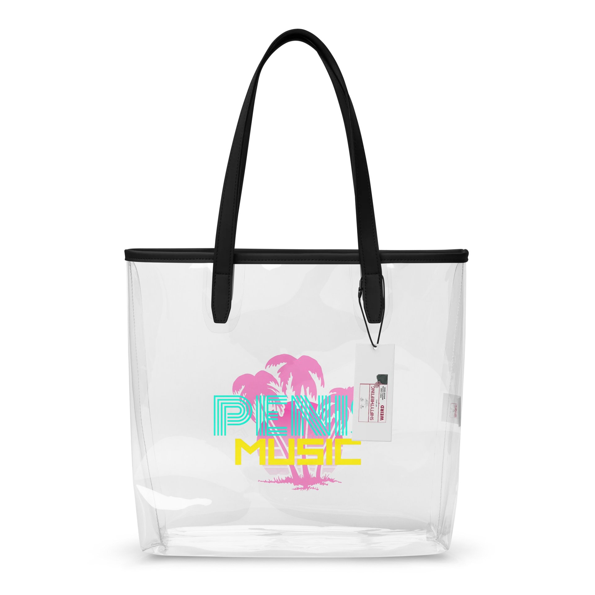 Penis Music clear tote product image (2)