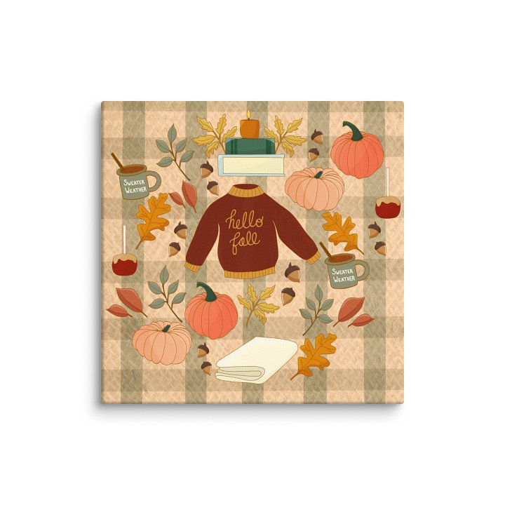 Cozy Fall Design Canvas Art product image (2)