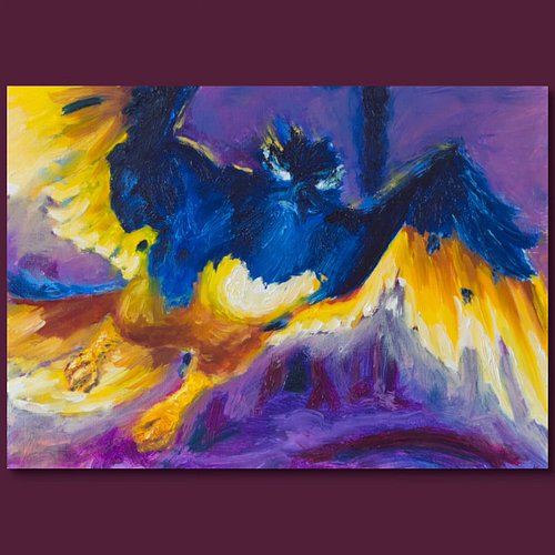 Belo'ren, Child of Al'ar - Oil on art board 210x297mm / 11.7x8.4in / A4

One of the final raid bosses from the first season o...