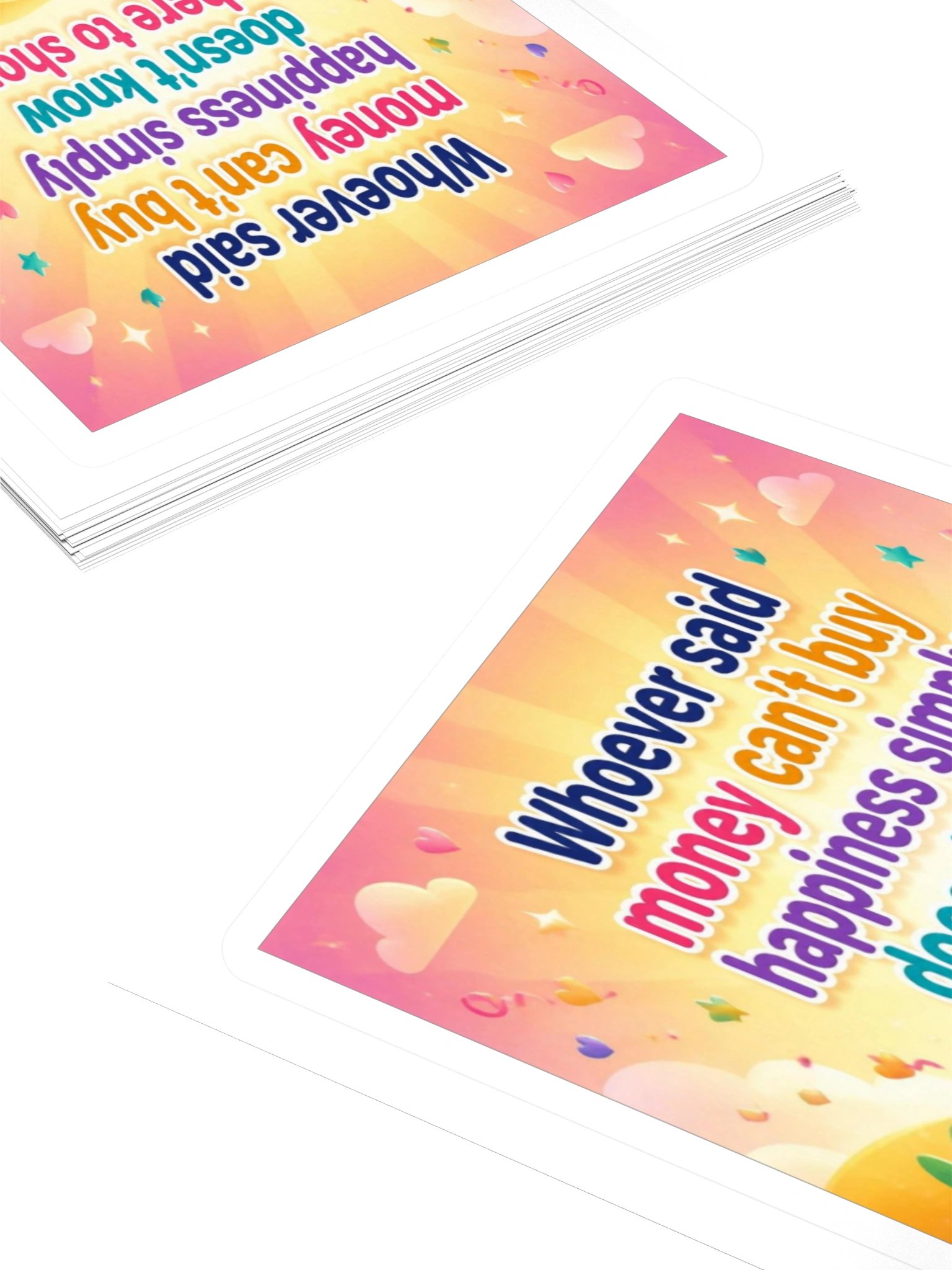 "Money" Can’t Buy Happiness Sticker product image (14)