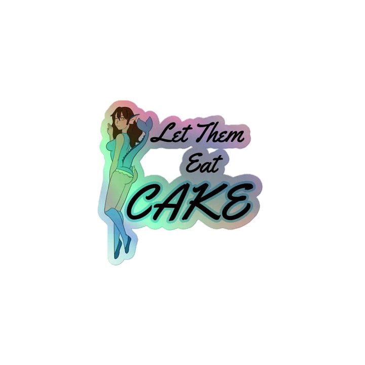 Eat Cake Holo Sticker product image (1)