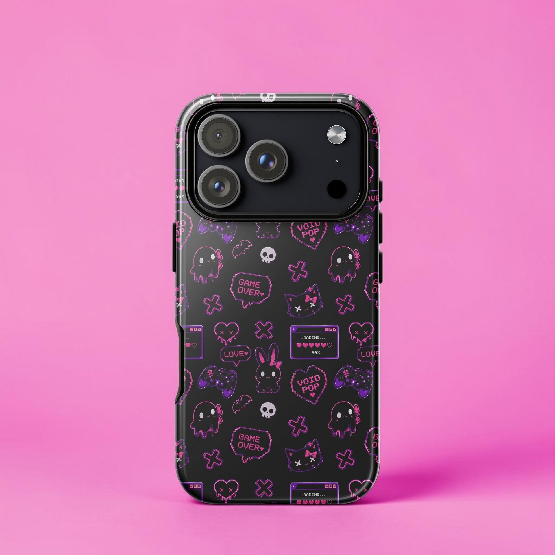 GAME OVER iPhone Case product image (1)