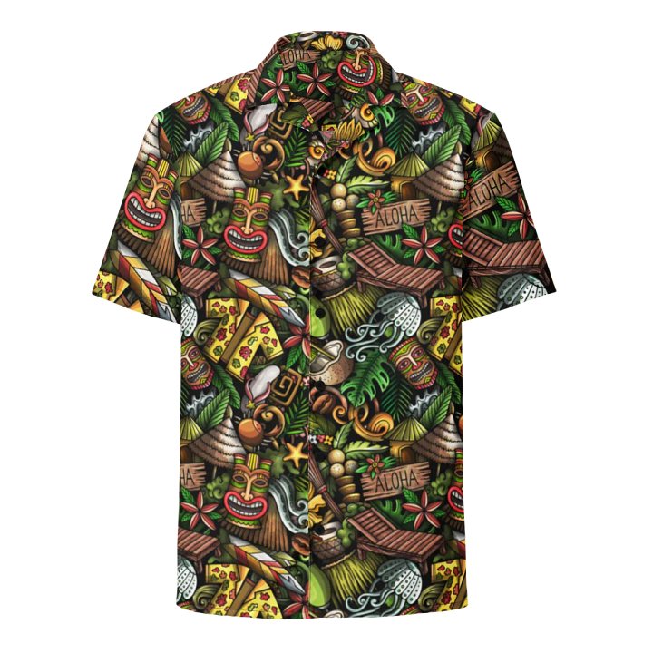 Tiki Aloha Hawaiian Shirt product image (1)